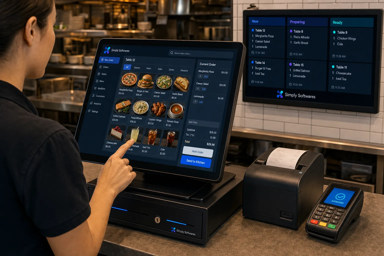 Restaurant POS Manager product interface