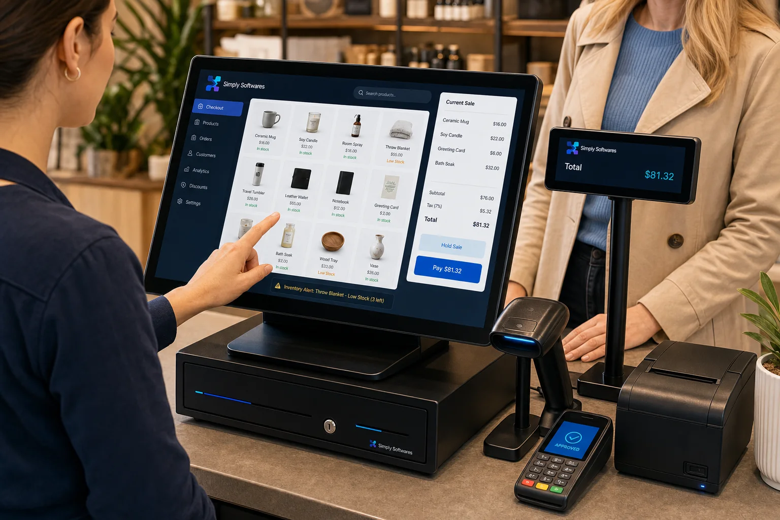 Retail Desktop product interface