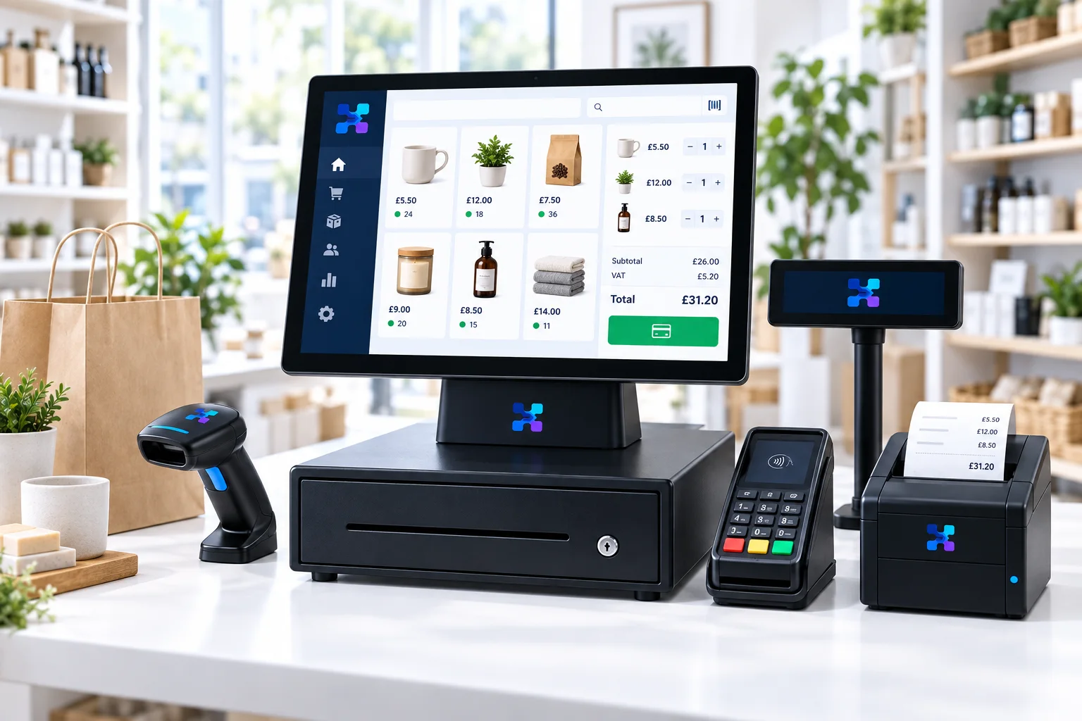 Simply Softwares complete retail point of sale system